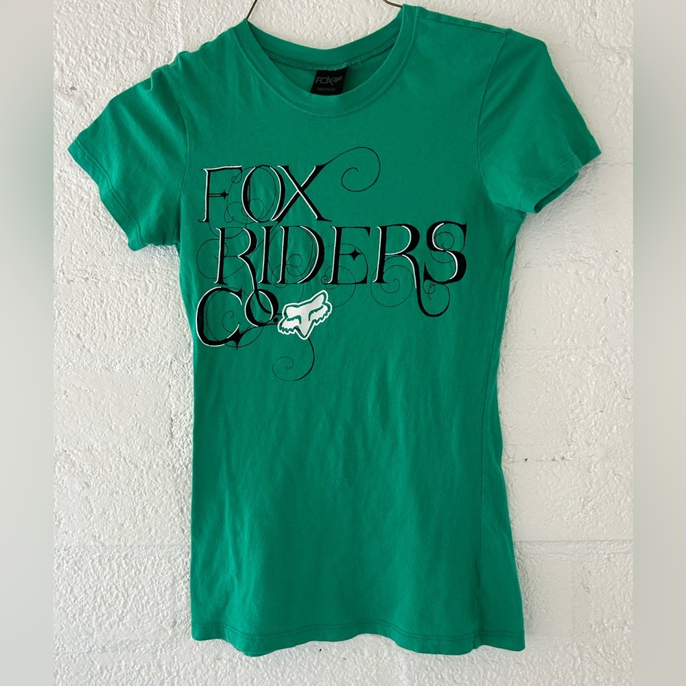 Vintage Fox Green Short Sleeve Tee